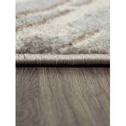 Ковер TORNADO ( ТОРНАДО ) F304 - BEIGE-BROWN ( Овал )  