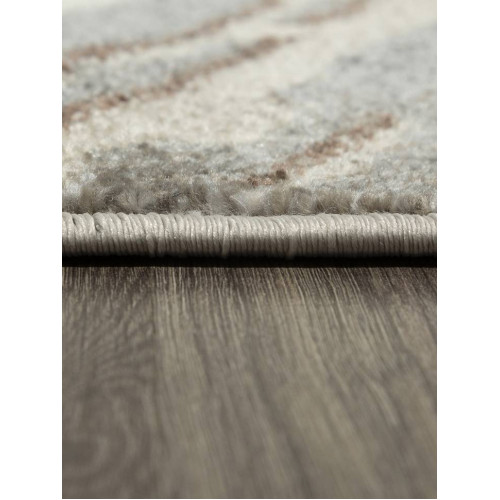 Ковер TORNADO ( ТОРНАДО ) F304 - BEIGE-BROWN ( Овал )  