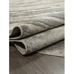 Ковер TORNADO ( ТОРНАДО ) F304 - BEIGE-BROWN ( Овал )  