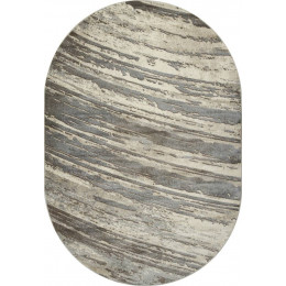 Ковер TORNADO ( ТОРНАДО ) F304 - BEIGE-BROWN ( Овал )  