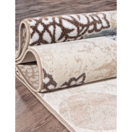 Ковер VALENCIA DELUXE ( ВАЛЕНСИЯ ДЕЛЮКС ) d309 - CREAM-BROWN 