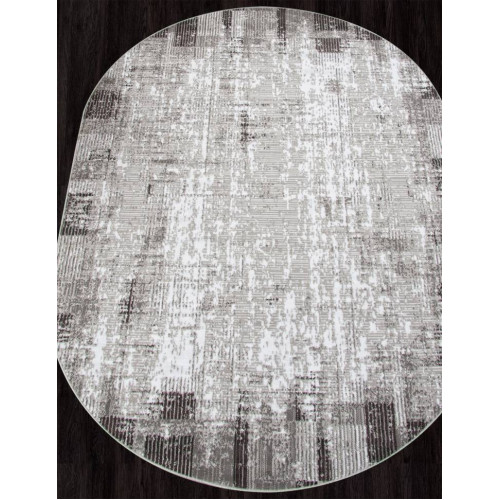 Ковер SILVER ( СИЛЬВЕР ) F396 - GRAY ( Овал )