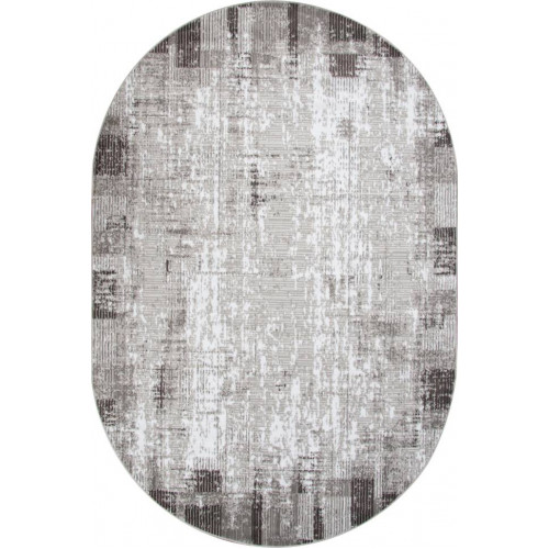 Ковер SILVER ( СИЛЬВЕР ) F396 - GRAY ( Овал )