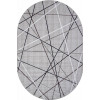 Ковер SILVER ( СИЛЬВЕР ) F395 - GRAY ( Овал )