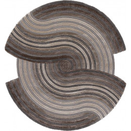 Ковер SAFIR ( САФИР ) 00835C - GREY / BROWN ( Круг )