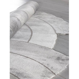 Ковер SAFIR ( САФИР ) 00836G - GREY / GREY ( Круг ) 