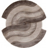 Ковер SAFIR ( САФИР ) 00836A - BROWN / BROWN ( Круг ) 