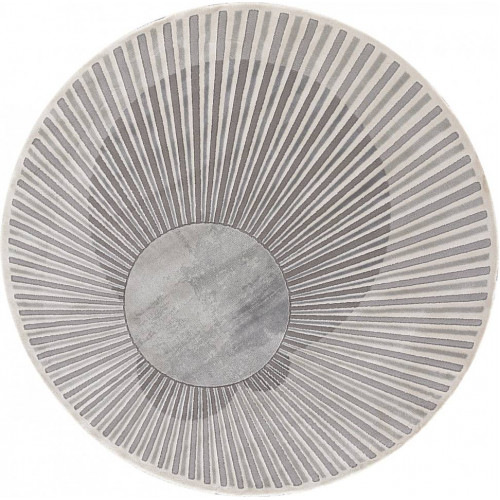 Ковер SAFIR ( САФИР ) 00837G - GREY / GREY ( Круг )    