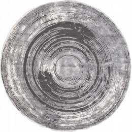 Ковер SAFIR ( САФИР ) 00843G - GREY / GREY ( Круг )      