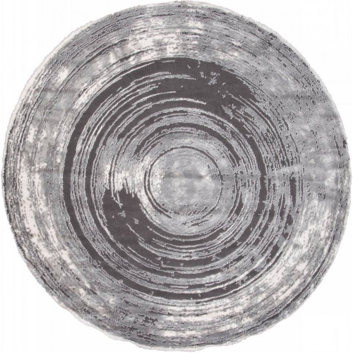 Ковер SAFIR ( САФИР ) 00843G - GREY / GREY ( Круг )      