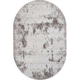 Ковер SILVER ( СИЛЬВЕР ) F392 - GRAY ( Овал )