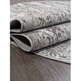 Ковер SILVER ( СИЛЬВЕР ) F390 - GRAY ( Овал )