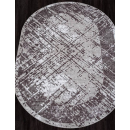 Ковер SILVER ( СИЛЬВЕР ) F391 - GRAY ( Овал )
