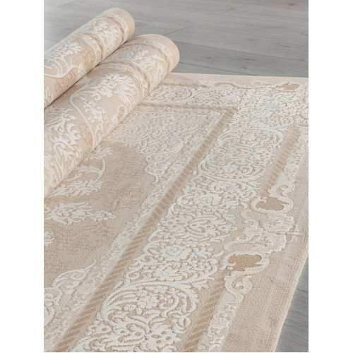 Ковер SIESTA ( СИЕСТА ) M048A - WHITE / LIGHT BEIGE  