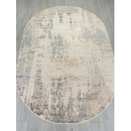 Ковер SIESTA ( СИЕСТА ) M027A - LIGHT BEIGE / TAUPE ( Овал )