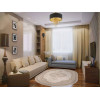 Ковер SIESTA ( СИЕСТА ) M029A - WHITE / LIGHT BEIGE ( Овал )