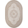 Ковер SIESTA ( СИЕСТА ) M029A - WHITE / LIGHT BEIGE ( Овал )