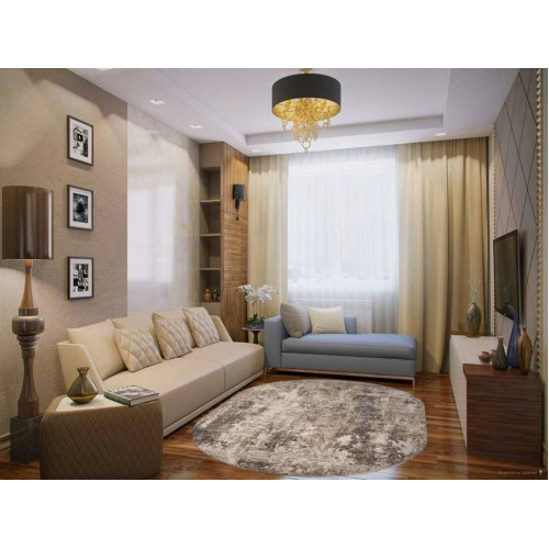 Ковер SIESTA ( СИЕСТА ) M031A - CREAM / WHITE ( Овал )