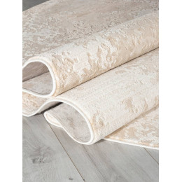 Ковер SIESTA ( СИЕСТА ) M028A - LIGHT BEIGE / BEIGE ( Овал )