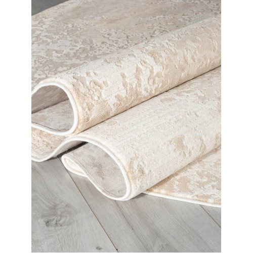 Ковер SIESTA ( СИЕСТА ) M028A - LIGHT BEIGE / BEIGE ( Овал )
