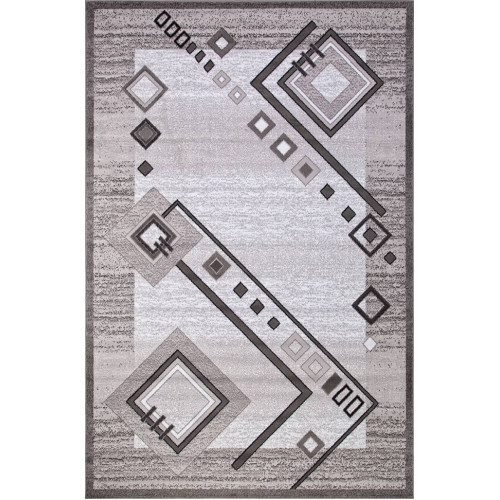 Ковер SILVER ( СИЛЬВЕР ) d188 - GRAY  