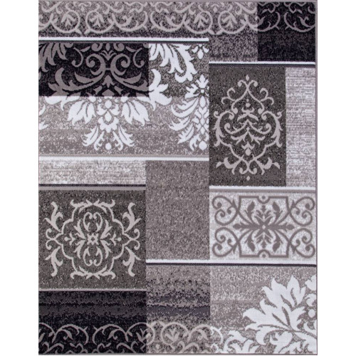 Ковер SILVER ( СИЛЬВЕР ) d216 - GRAY   