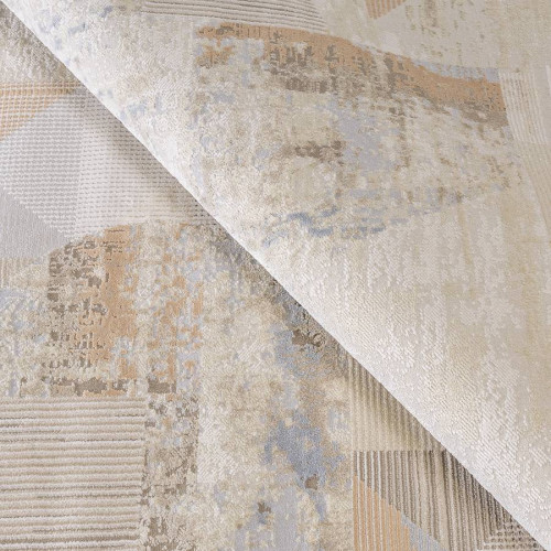  Ковер Fest F422AB_BEIGE / BLUE