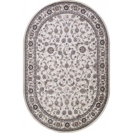 Ковер VALENCIA DELUXE ( ВАЛЕНСИЯ ДЕЛЮКС ) d251 - CREAM-BROWN ( Овал )