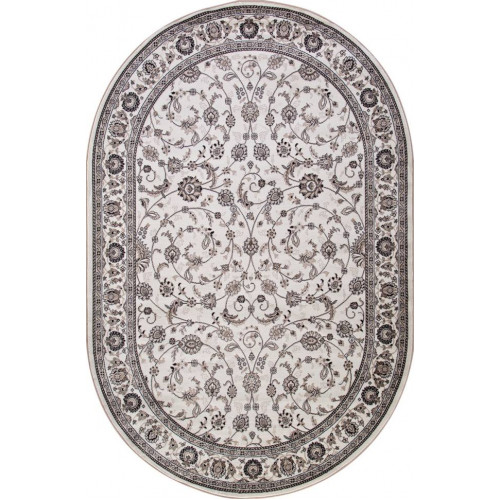 Ковер VALENCIA DELUXE ( ВАЛЕНСИЯ ДЕЛЮКС ) d251 - CREAM-BROWN ( Овал )