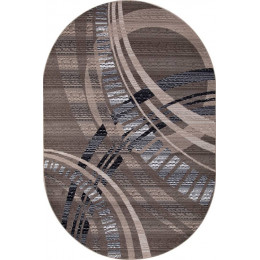 Ковер SIERRA ( СИЕРРА ) D284 - BEIGE-BROWN 2 ( Овал ) 