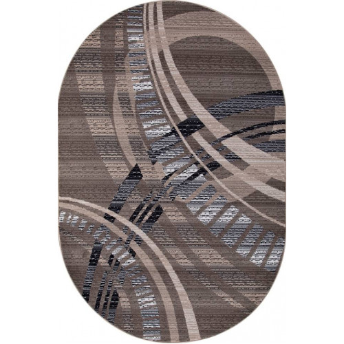 Ковер SIERRA ( СИЕРРА ) D284 - BEIGE-BROWN 2 ( Овал ) 