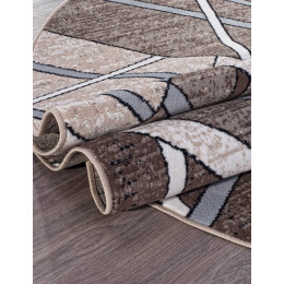 Ковер SIERRA ( СИЕРРА ) D487 - BEIGE-BROWN 2 ( Овал )