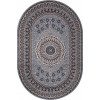 Ковер SIERRA ( СИЕРРА ) D504 - BLUE-BROWN 2 ( Овал )  