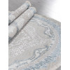 Ковер EFSAN ( ИФСАН ) Q010A - CREAM SHRINK / BLUE FDY ( Овал )