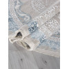 Ковер EFSAN ( ИФСАН ) Q010A - CREAM SHRINK / BLUE FDY ( Овал )