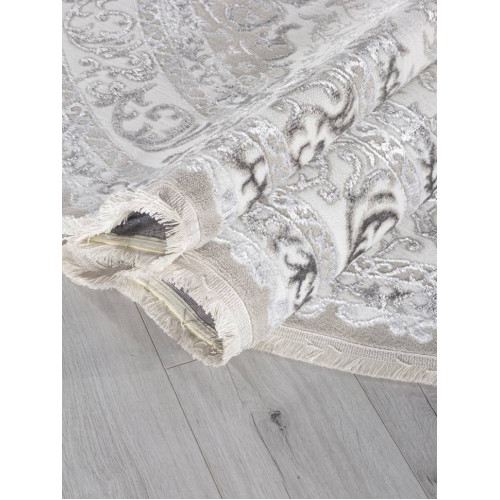 Ковер EFSAN ( ИФСАН ) Q011A - BEIGE SHRINK / GREY FDY ( Овал )