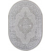 Ковер EFSAN ( ИФСАН ) Q011A - BEIGE SHRINK / GREY FDY ( Овал )
