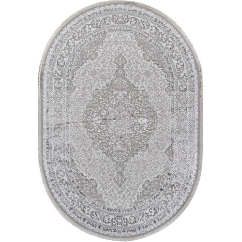 Ковер EFSAN ( ИФСАН ) Q011A - BEIGE SHRINK / GREY FDY ( Овал )
