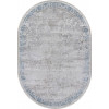 Ковер EFSAN ( ИФСАН ) L252A - CREAM SHRINK / BLUE FDY ( Овал )