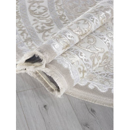 Ковер EFSAN ( ИФСАН ) Q011A - BEIGE SHRINK / BEIGE FDY ( Овал )