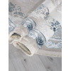 Ковер EFSAN ( ИФСАН ) L278A - CREAM SHRINK / BLUE FDY ( Овал )