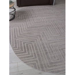 Ковер DIOS ( ДИОС) F412 - LIGHT GRAY ( Овал)