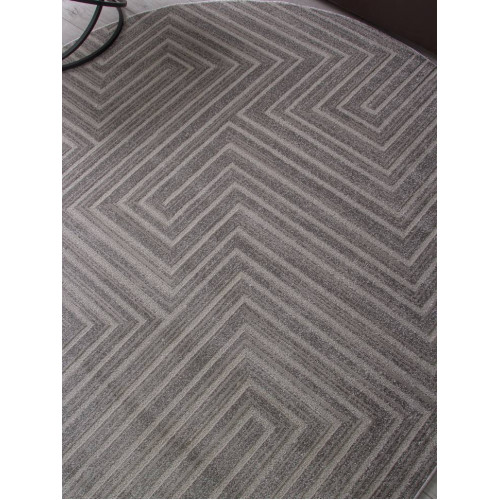 Ковер DIOS ( ДИОС) F412 - LIGHT GRAY ( Овал)