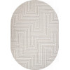 Ковер DIOS ( ДИОС) F412 - CREAM ( Овал )