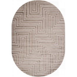 Ковер DIOS ( ДИОС) F412 - BEIGE ( Овал )