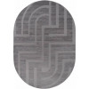 Ковер DIOS ( ДИОС) F439 - LIGHT GRAY ( Овал )