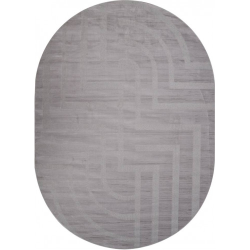 Ковер DIOS ( ДИОС) F439 - GRAY ( Овал )