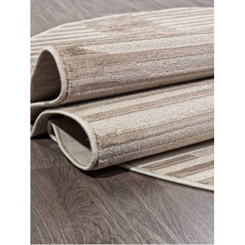 Ковер DIOS ( ДИОС) F440 - BEIGE ( Овал )