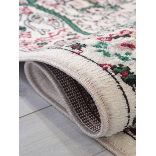 Ковер DARGA ( ДАРГА ) F670 - CREAM - GREEN