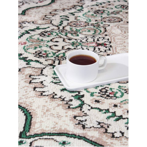 Ковер DARGA ( ДАРГА ) F670 - CREAM - GREEN